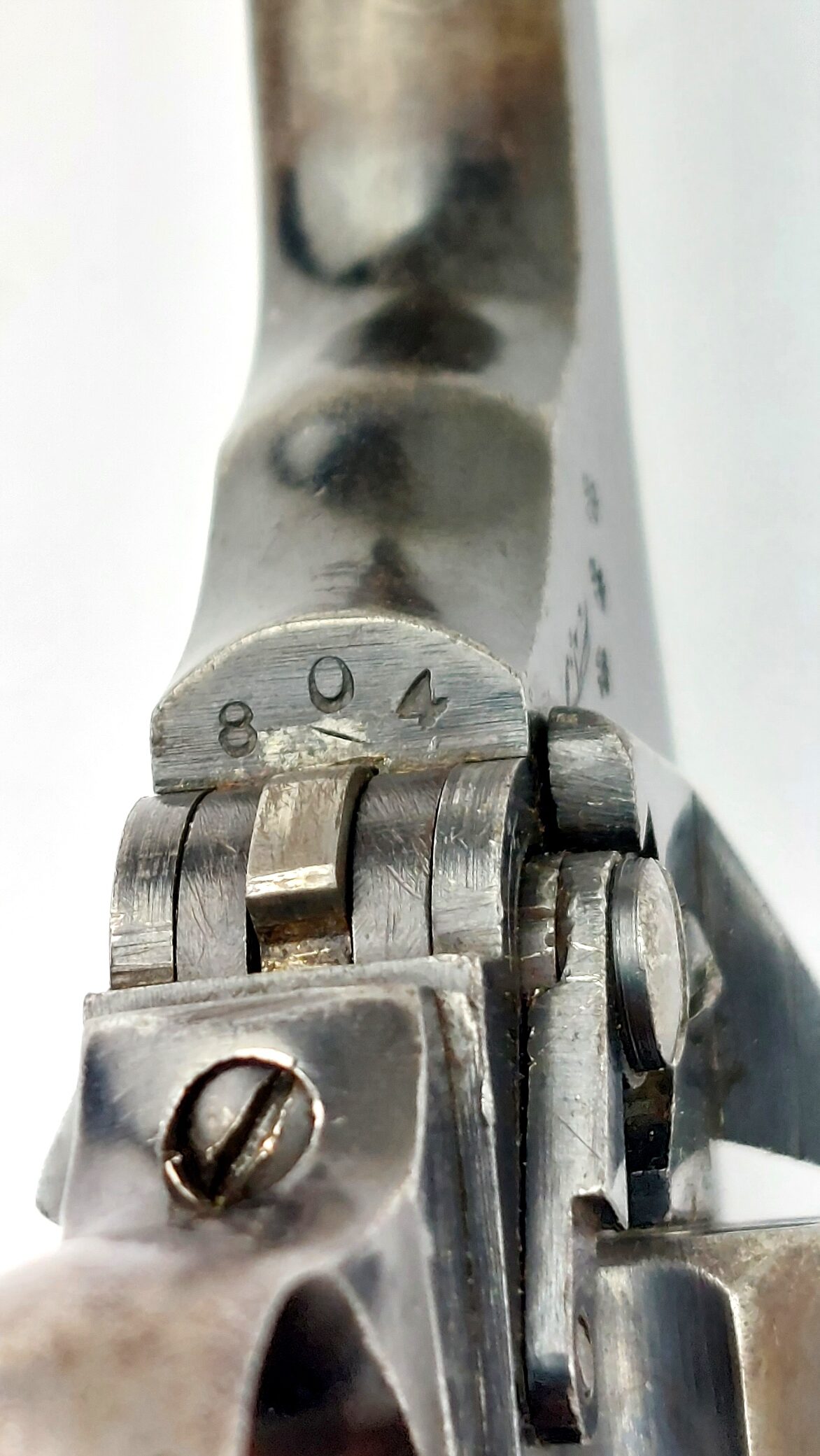 British, c.1949–1951 Webley & Scott Mark IV .38 Revolver, 5" Barrel, Matching Numbers A32804, Old Spec Deactivated with WWII Inert Cartridges - Image 20