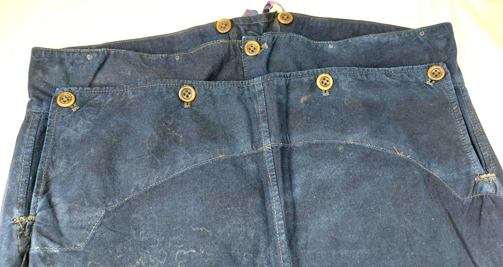British, mid-20th Century, Royal Navy Rating’s Working / Training Dress Uniform, Queen’s Crown Period, Cotton Drill Jacket with Leading Rate Badge & Broadfall Bell-Bottom Trousers - Image 13