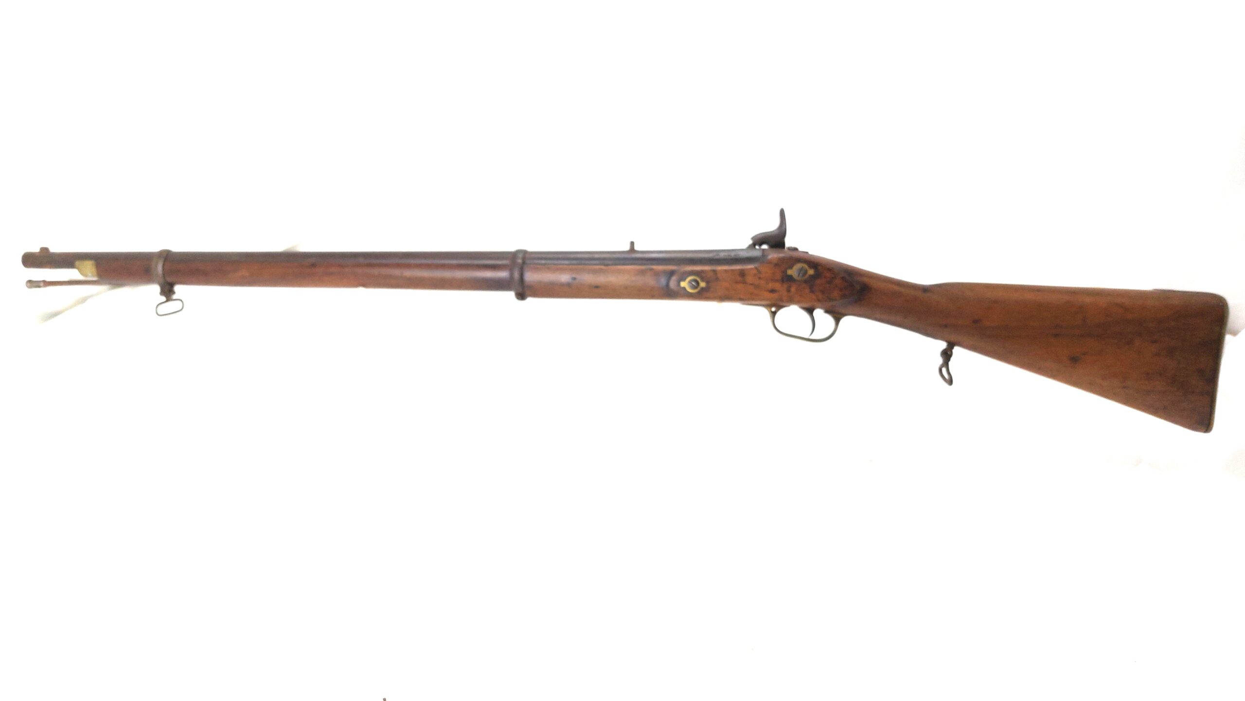 British, c.1858–1863, Enfield-Pattern 2-Band Smoothbore Percussion Musket, War Department Issue, Attributed to James Millward & Co., Birmingham - Image 9