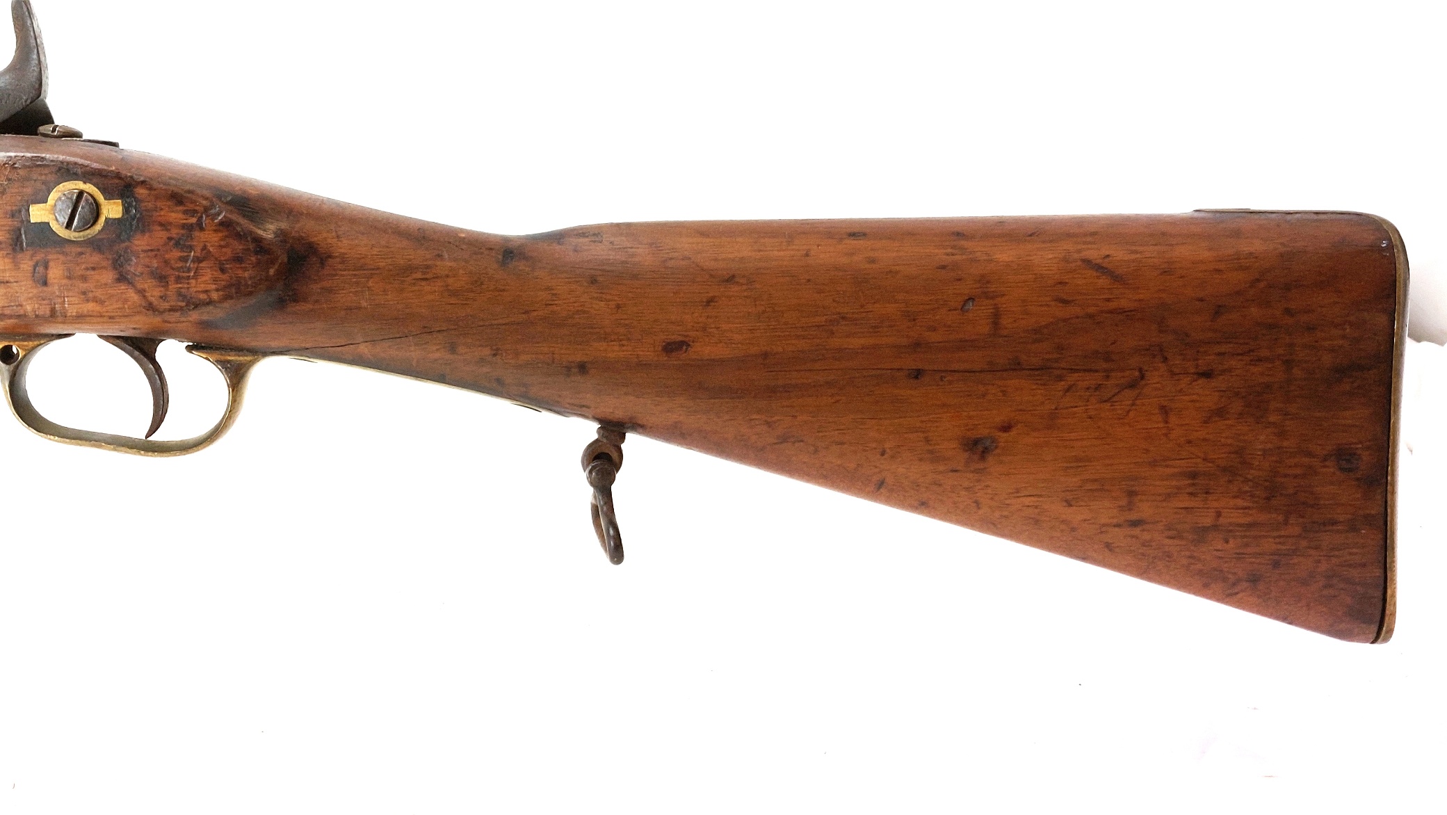 British, c.1858–1863, Enfield-Pattern 2-Band Smoothbore Percussion Musket, War Department Issue, Attributed to James Millward & Co., Birmingham - Image 10