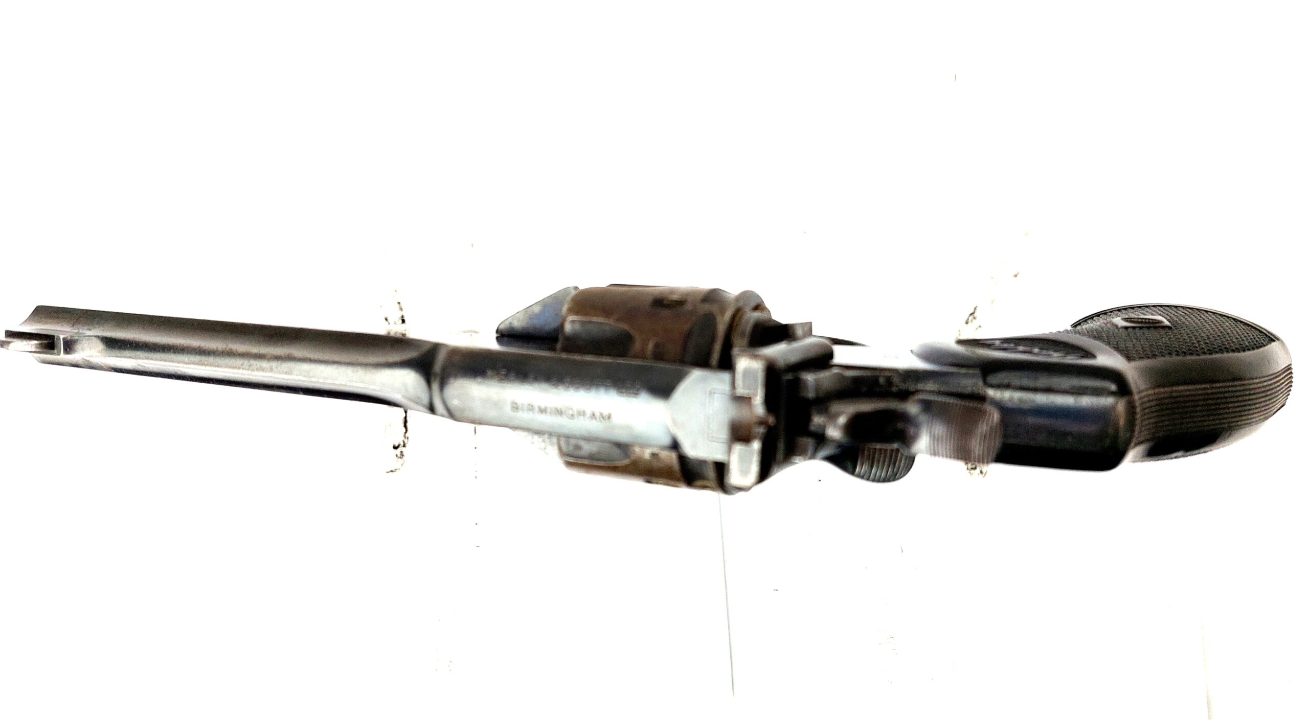 British, c.1949–1951 Webley & Scott Mark IV .38 Revolver, 5" Barrel, Matching Numbers A32804, Old Spec Deactivated with WWII Inert Cartridges - Image 9