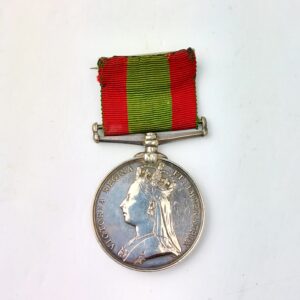 British, 1878–80, Afghanistan Medal, Named to 1434 Bomber J. Williams, 12 Battery, 9th Brigade Royal Artillery