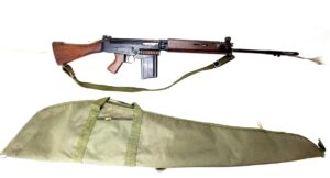 British, 1961, RSAF Enfield (UE61) L1A1 Self-Loading Rifle (SLR), Early Production Example with Original 1960 BSA Wood Furniture, Original Sling and Carry Bag, Deactivated