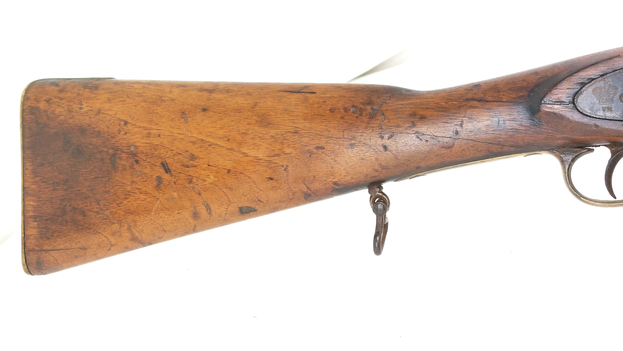 British, c.1858–1863, Enfield-Pattern 2-Band Smoothbore Percussion Musket, War Department Issue, Attributed to James Millward & Co., Birmingham - Image 2