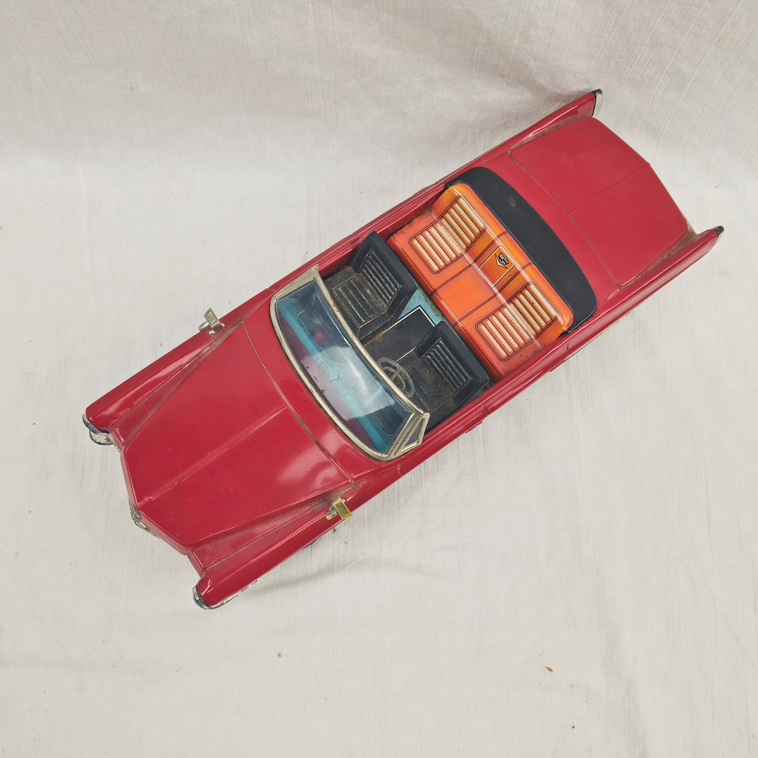 1960s Bandai (Japan) King Size Cadillac Tinplate Car - Image 7