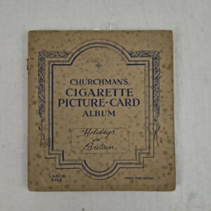 Churchmans 1937 Holidays In Britain Cigarette Card Album