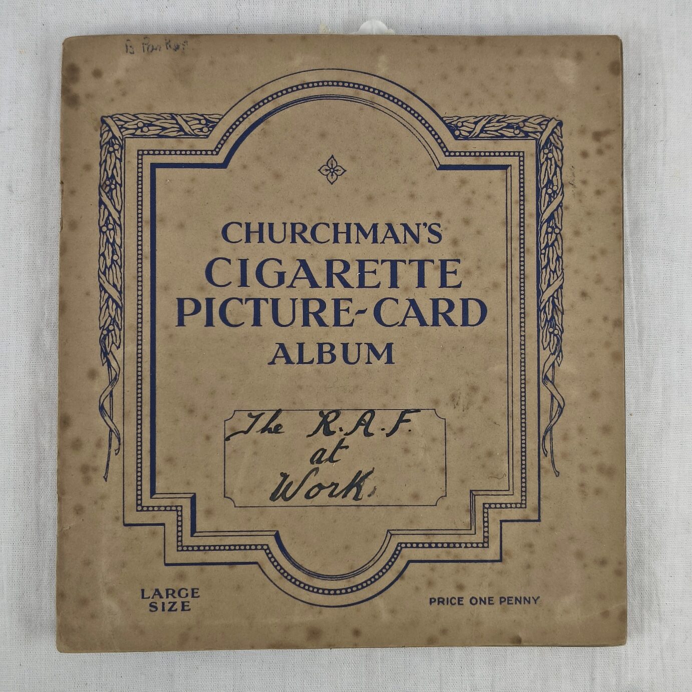 Churchmans 1938 The RAF At Work Cigarette Card Album