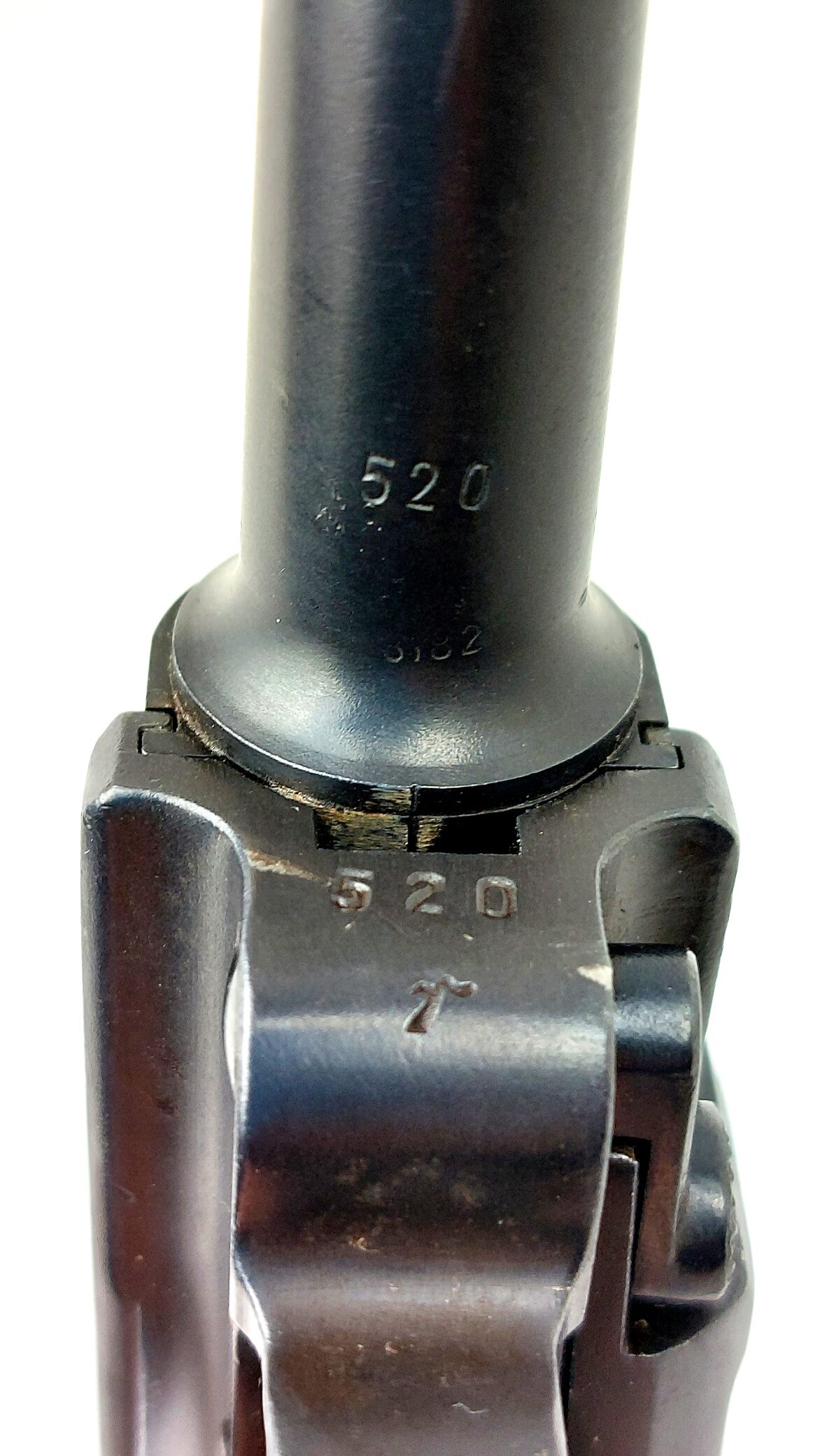 German, WW2, 1937 Dated Krieghoff P.08 Luger Pistol, Luftwaffe Contract, Serial 520, Matching Numbers, HK Anchor Toggle, Old Spec Deactivated - Image 18