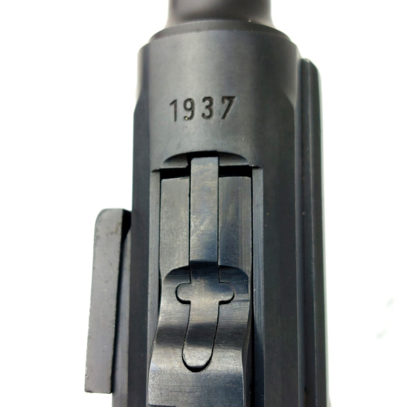 German, WW2, 1937 Dated Krieghoff P.08 Luger Pistol, Luftwaffe Contract, Serial 520, Matching Numbers, HK Anchor Toggle, Old Spec Deactivated - Image 10