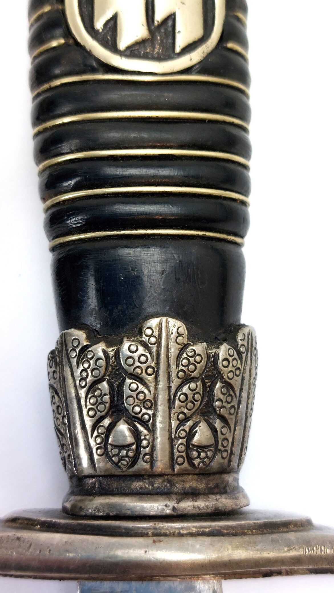 German, WW2, SS Officer’s Dress Sword (SS Degen) with Scabbard and Later Portepee - Image 18