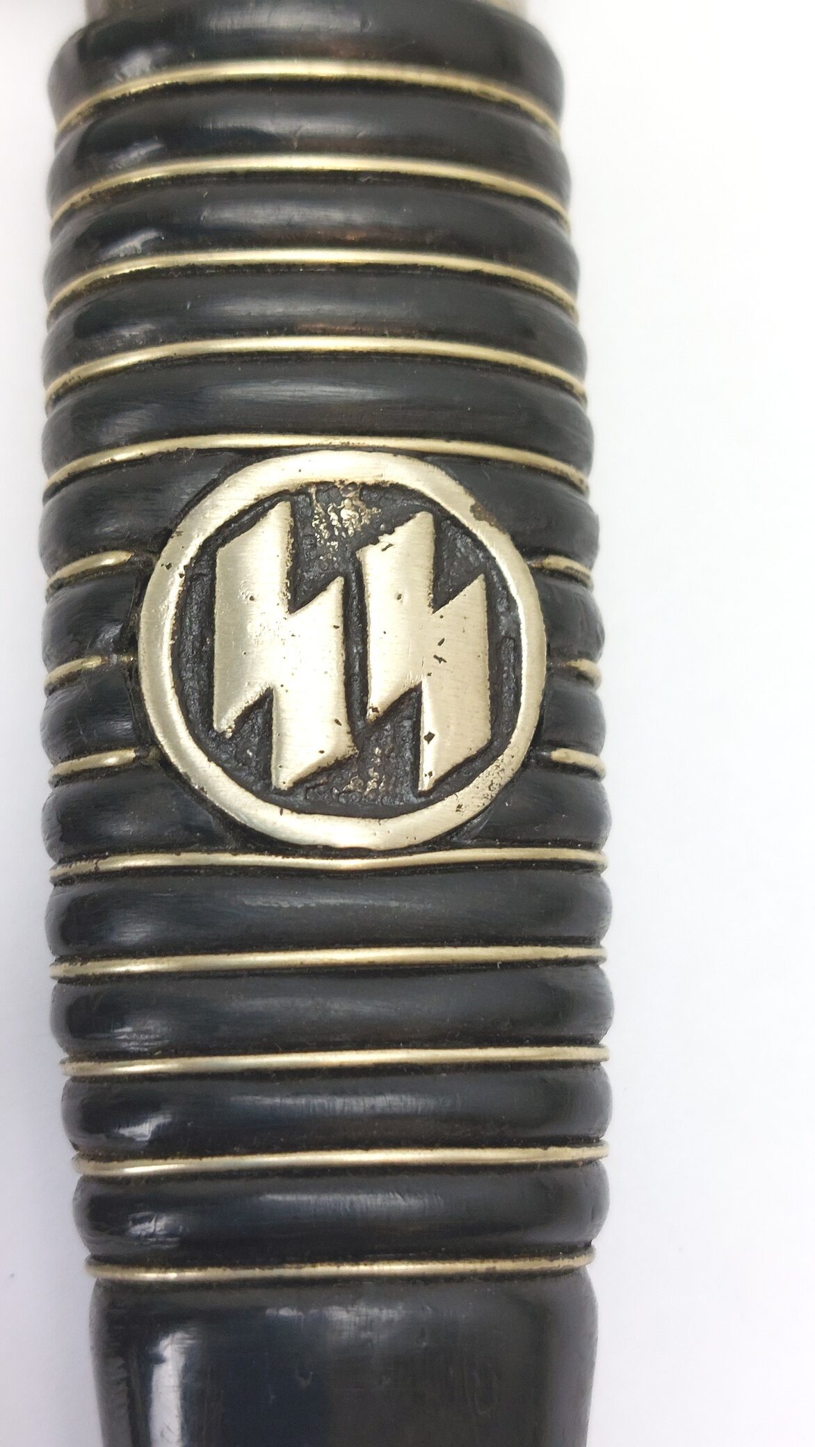 German, WW2, SS Officer’s Dress Sword (SS Degen) with Scabbard and Later Portepee - Image 19
