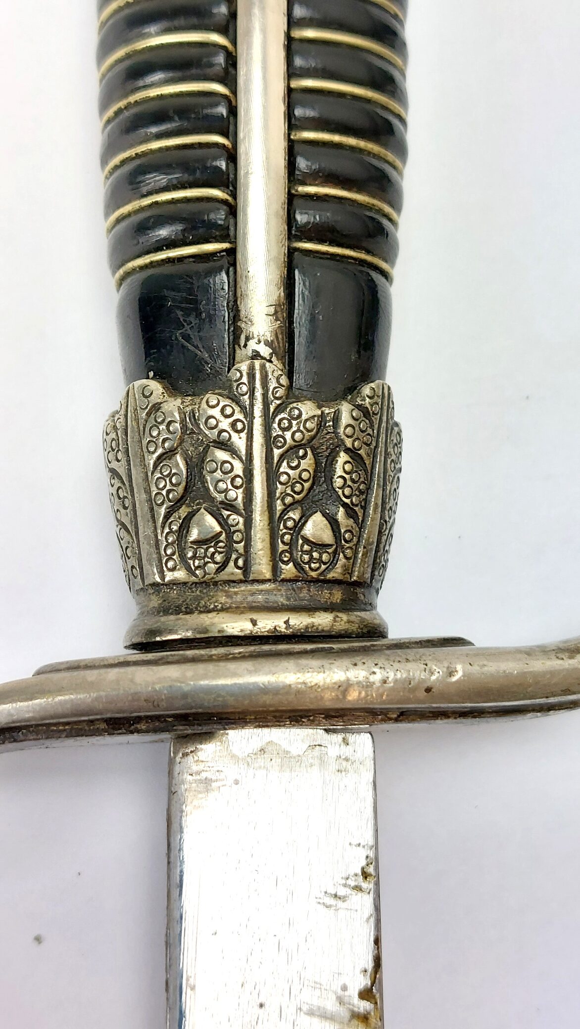 German, WW2, SS Officer’s Dress Sword (SS Degen) with Scabbard and Later Portepee - Image 22