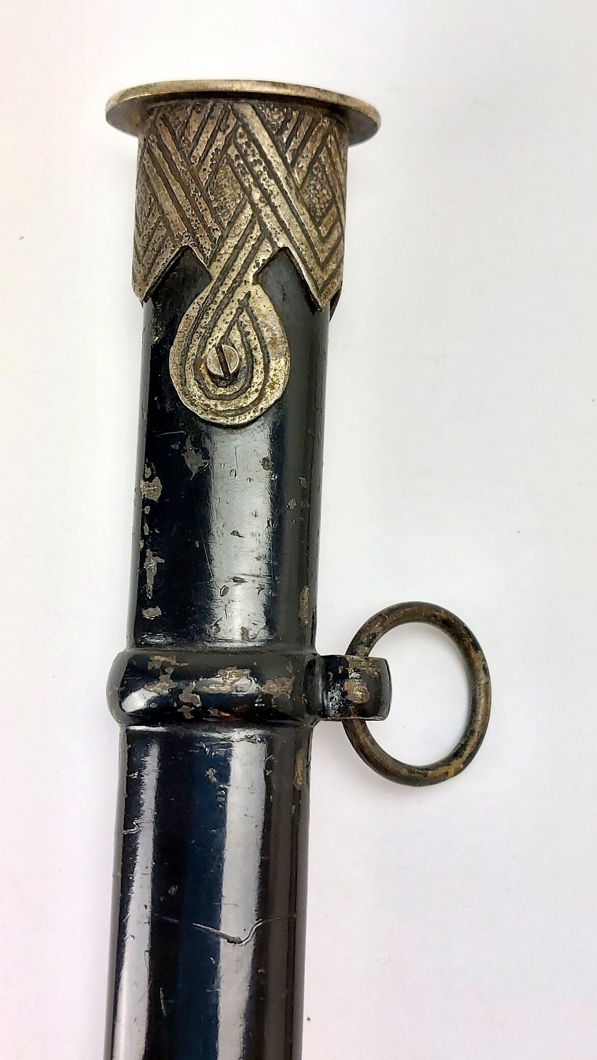 German, WW2, SS Officer’s Dress Sword (SS Degen) with Scabbard and Later Portepee - Image 24