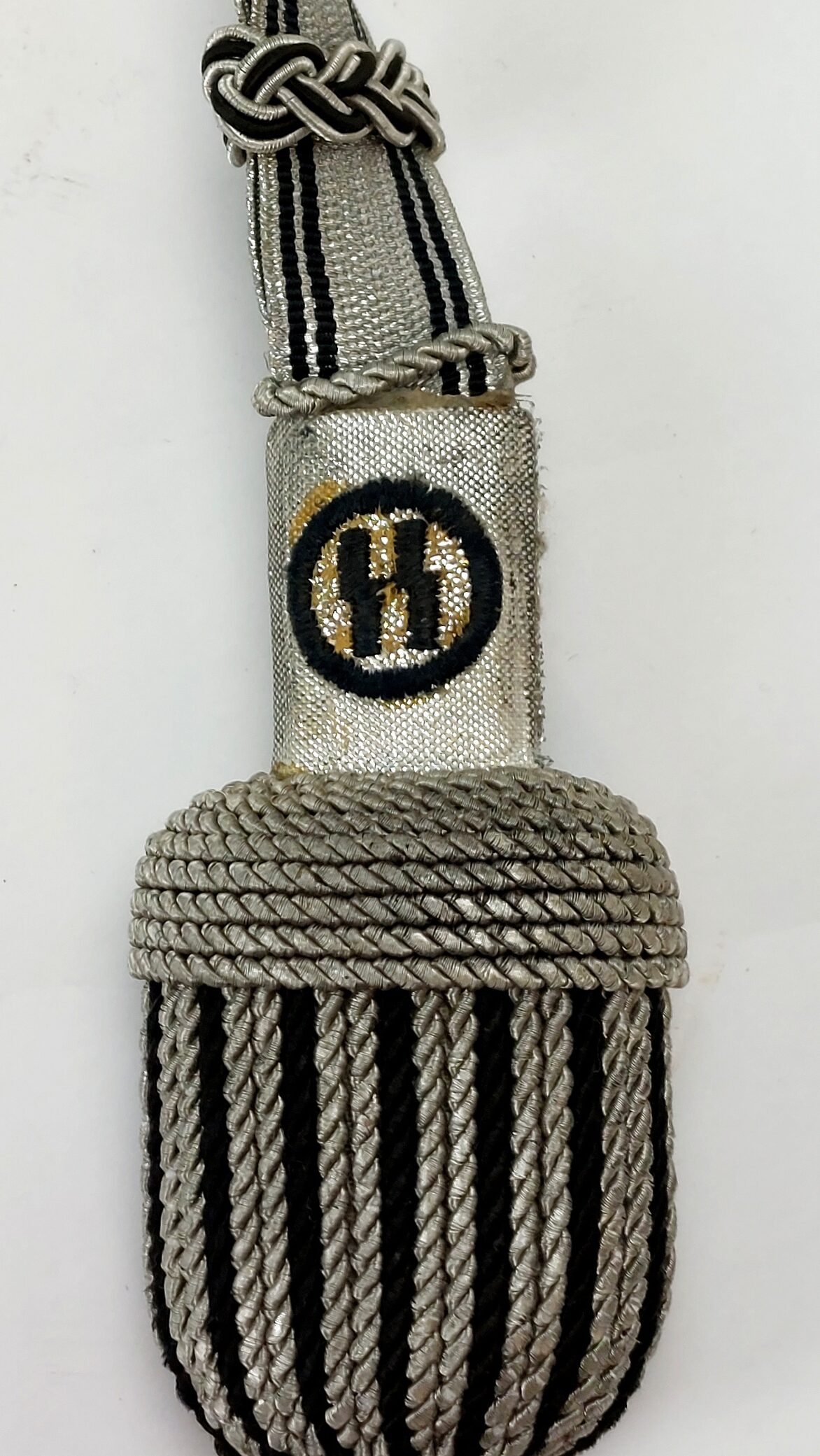 German, WW2, SS Officer’s Dress Sword (SS Degen) with Scabbard and Later Portepee - Image 34