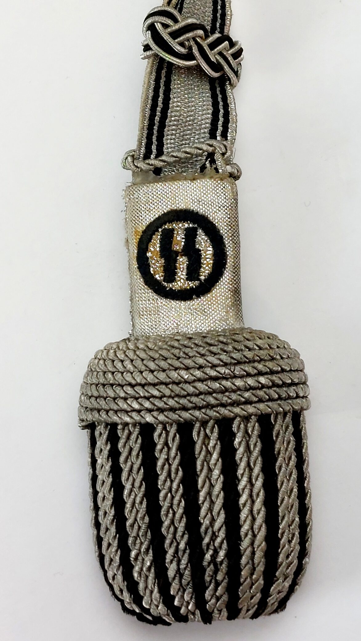 German, WW2, SS Officer’s Dress Sword (SS Degen) with Scabbard and Later Portepee - Image 35