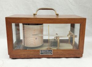 Vintage French Cased Barograph by Poitevin-Duault