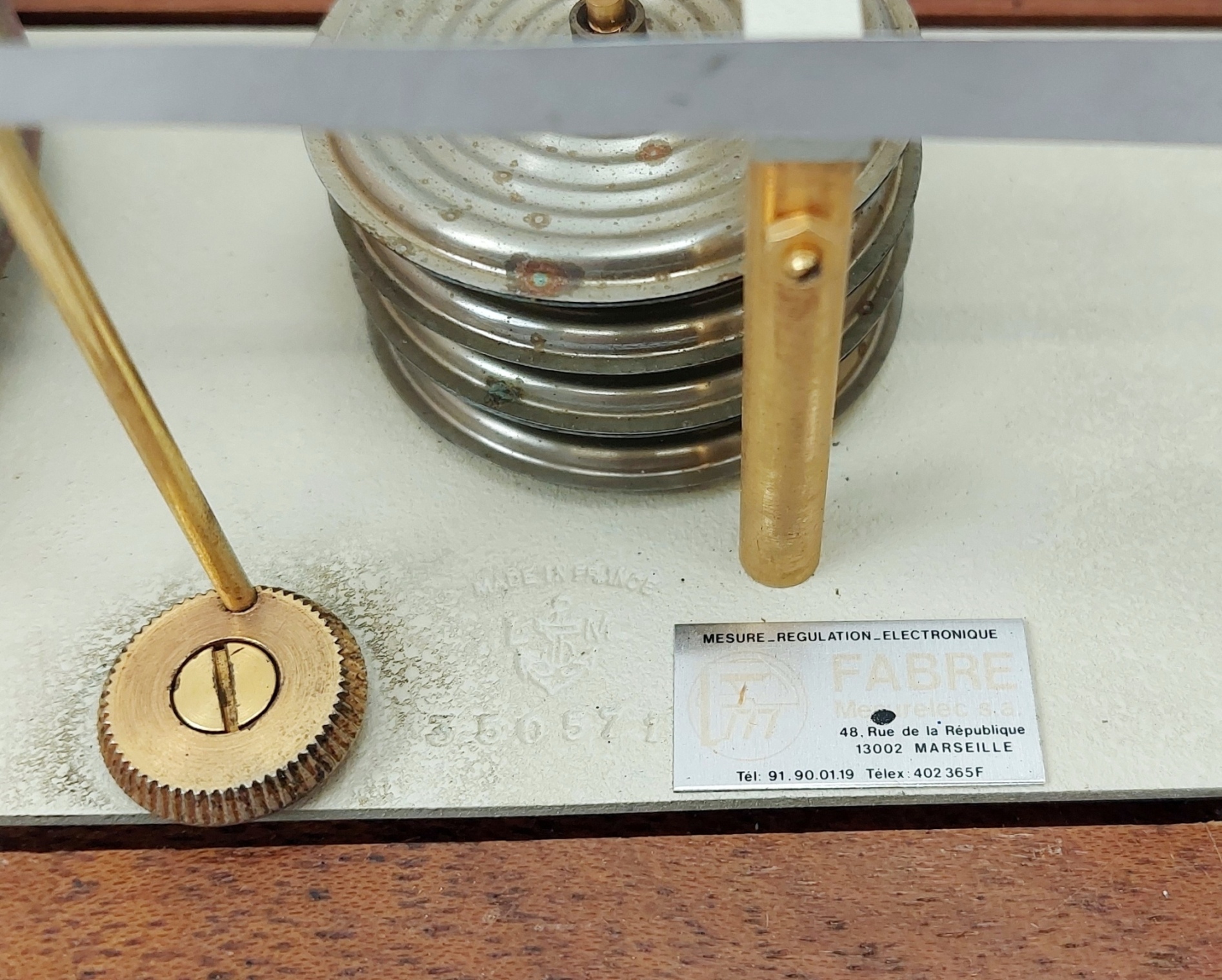 Vintage French Cased Barograph by Poitevin-Duault - Image 5