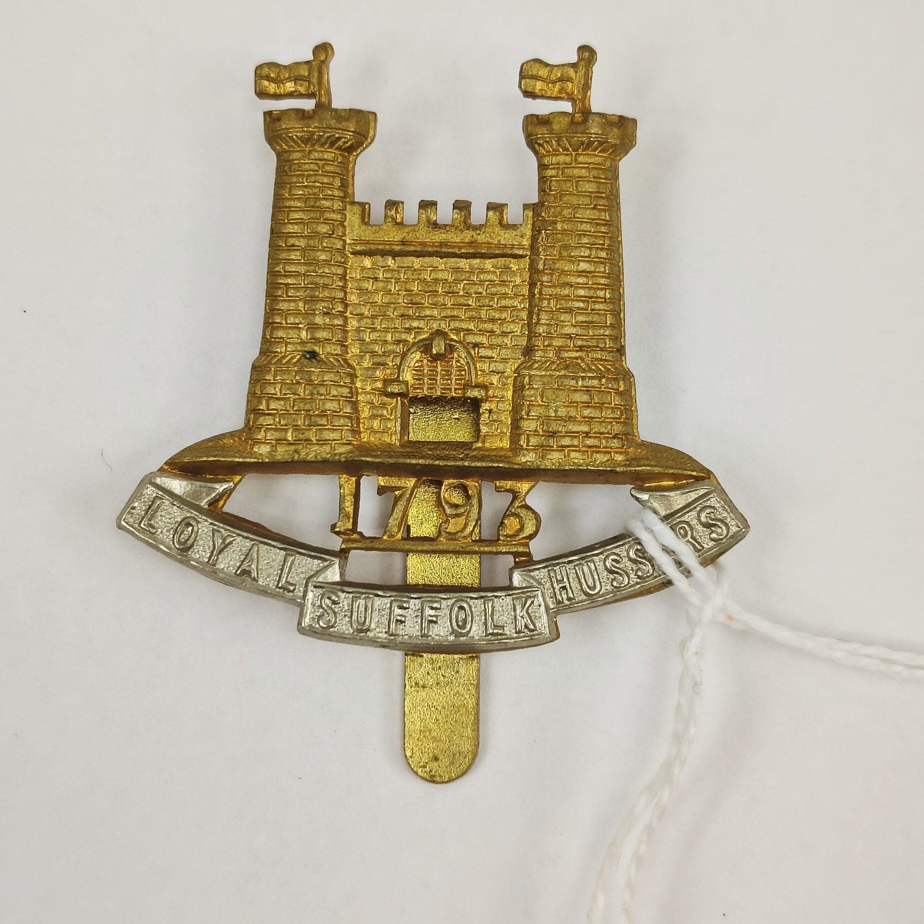 Loyal Suffolk Hussars Cap Badge