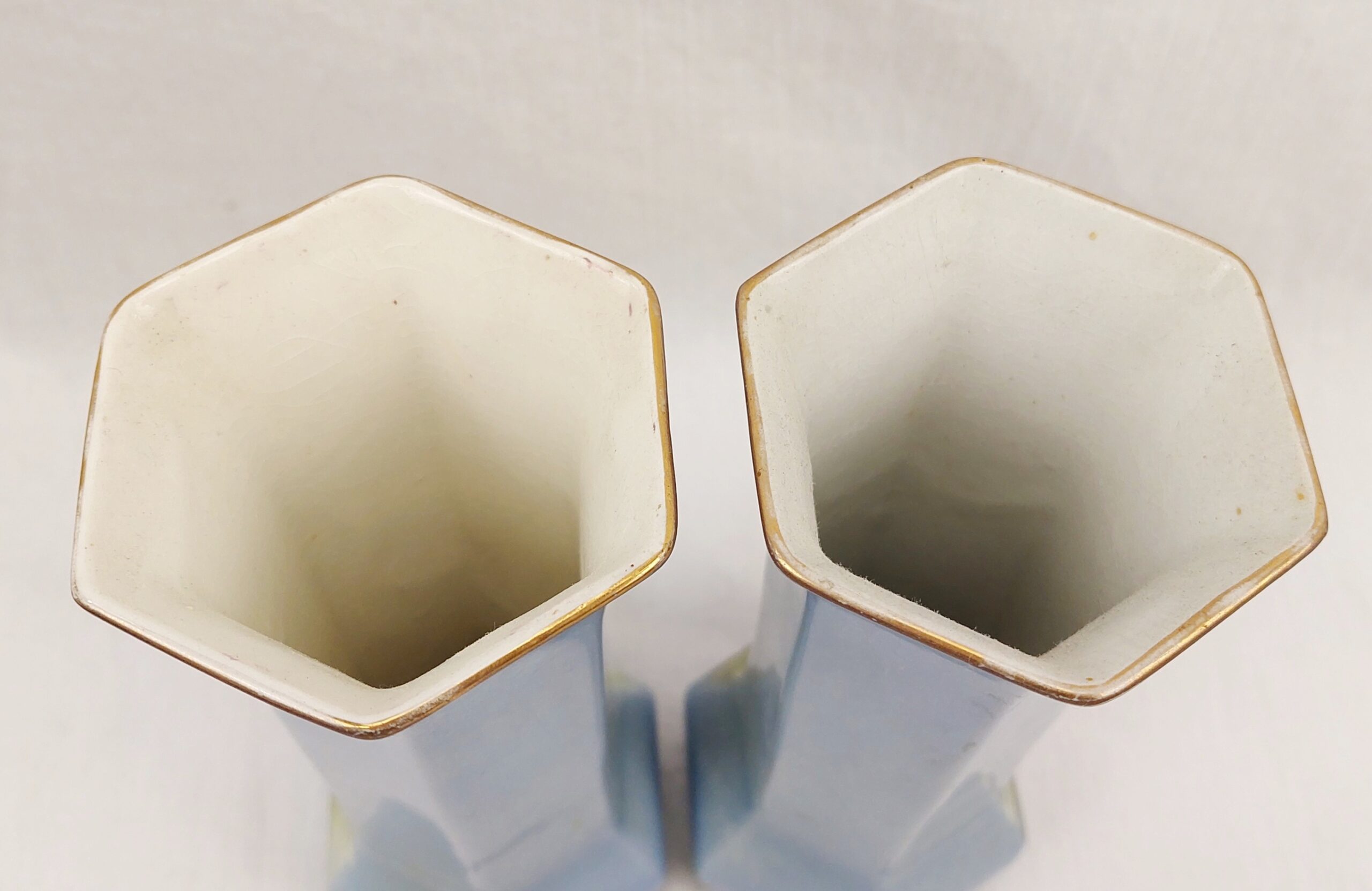Pair Of Mid-20th Century Midwinter Burslem Hand Painted Kingfisher Vases - Image 5