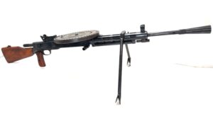 Polish, Cold War Dated 1954, Radom DPM (Degtyaryov Pekhotny Modernizirovanny) 7.62×54R Light Machine Gun, Serial No. RK0221, Matching Numbers, with Pan Magazine & Bipod, EU Deactivated