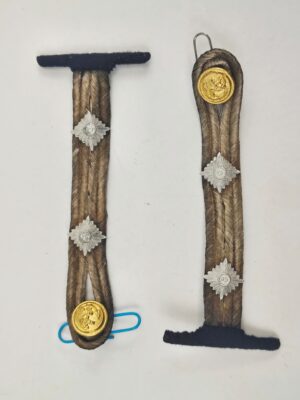 Pair Of WW2 German Kriegsmarine Officer Candidate Shoulder Straps