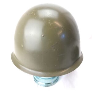Czech / Polish, Cold War - 1950-55, Army Vz.53 / Wz.50 Type Steel Combat Helmet Issued 1962, with Original Chinstrap