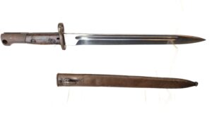 Portuguese / Brazilian, c.1904–1910, Mauser-Vergueiro Pattern Bayonet, with Scabbard