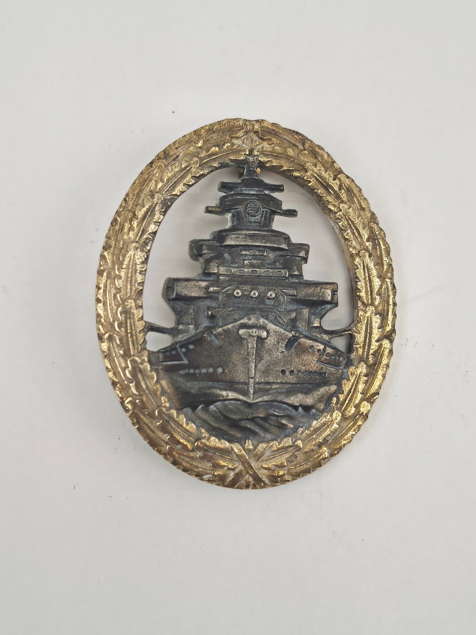 Post WW2 German High Seas Fleet Breast Badge