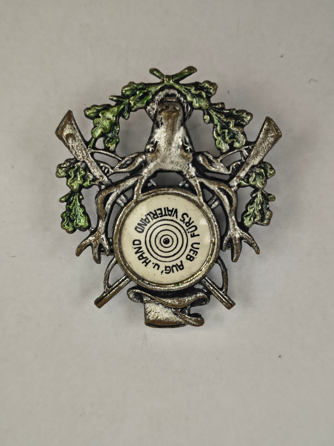 Pre-WW2 German Train Eyes And Hands For The Fatherland Badge