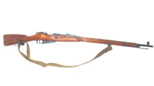 Soviet, WW2 Dated 1942, Izhevsk Arsenal Mosin-Nagant M91/30 Bolt-Action Rifle with Sling, Serial No 890, Matching Numbers, Deactivated