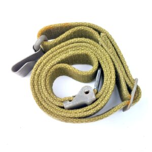 US, WWII - Dated 1944, M1 Garand Rifle Sling, PKW Maker, Olive Drab Web Equipment