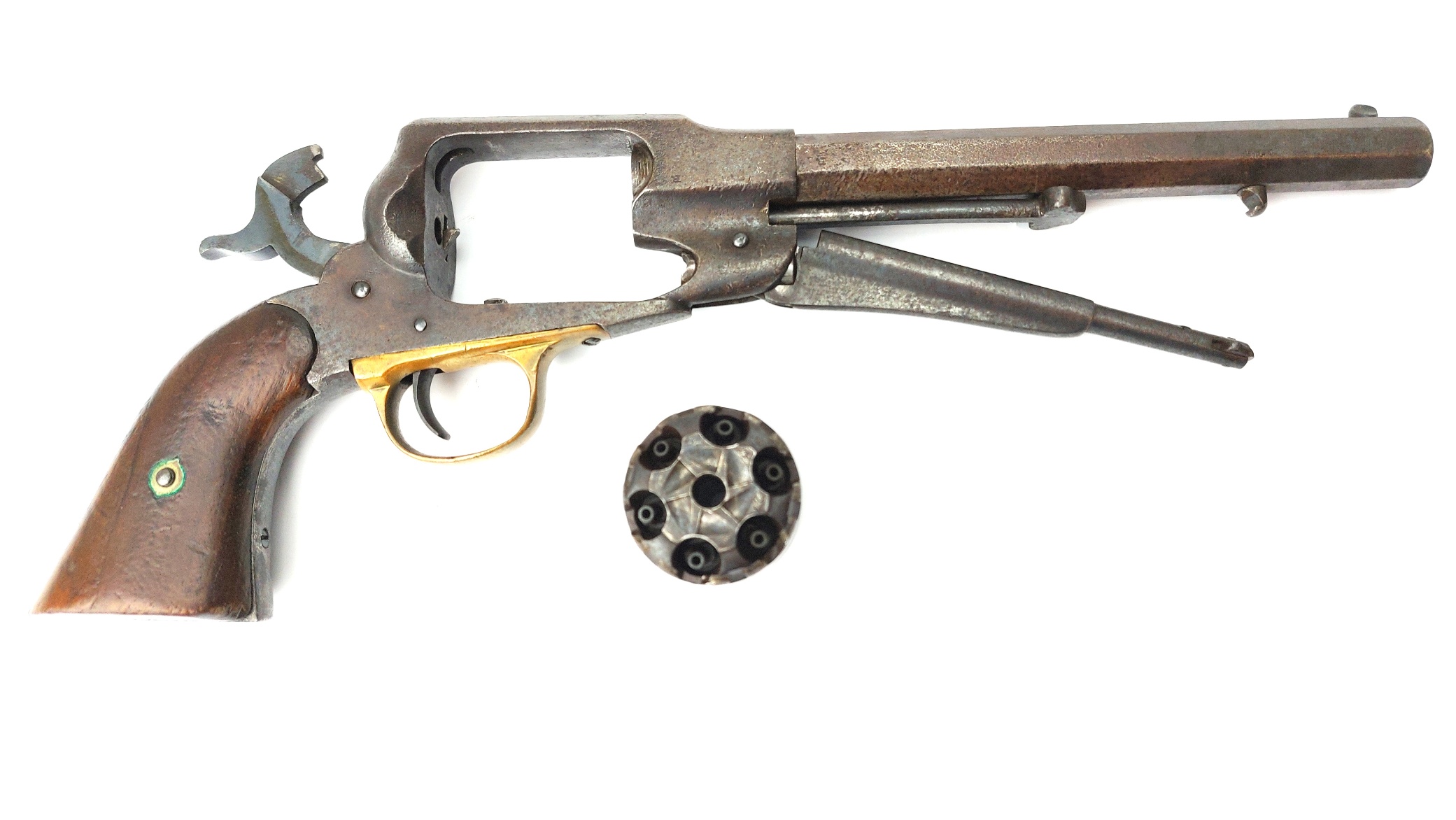 U.S, American Civil War, “Model 1858” Remington New Model Army Percussion Revolver, Serial 99324, Obsolete Calibre - Image 4
