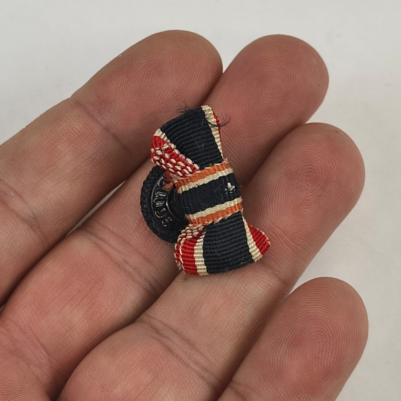 WW1 German Button On Ribbon - Image 2