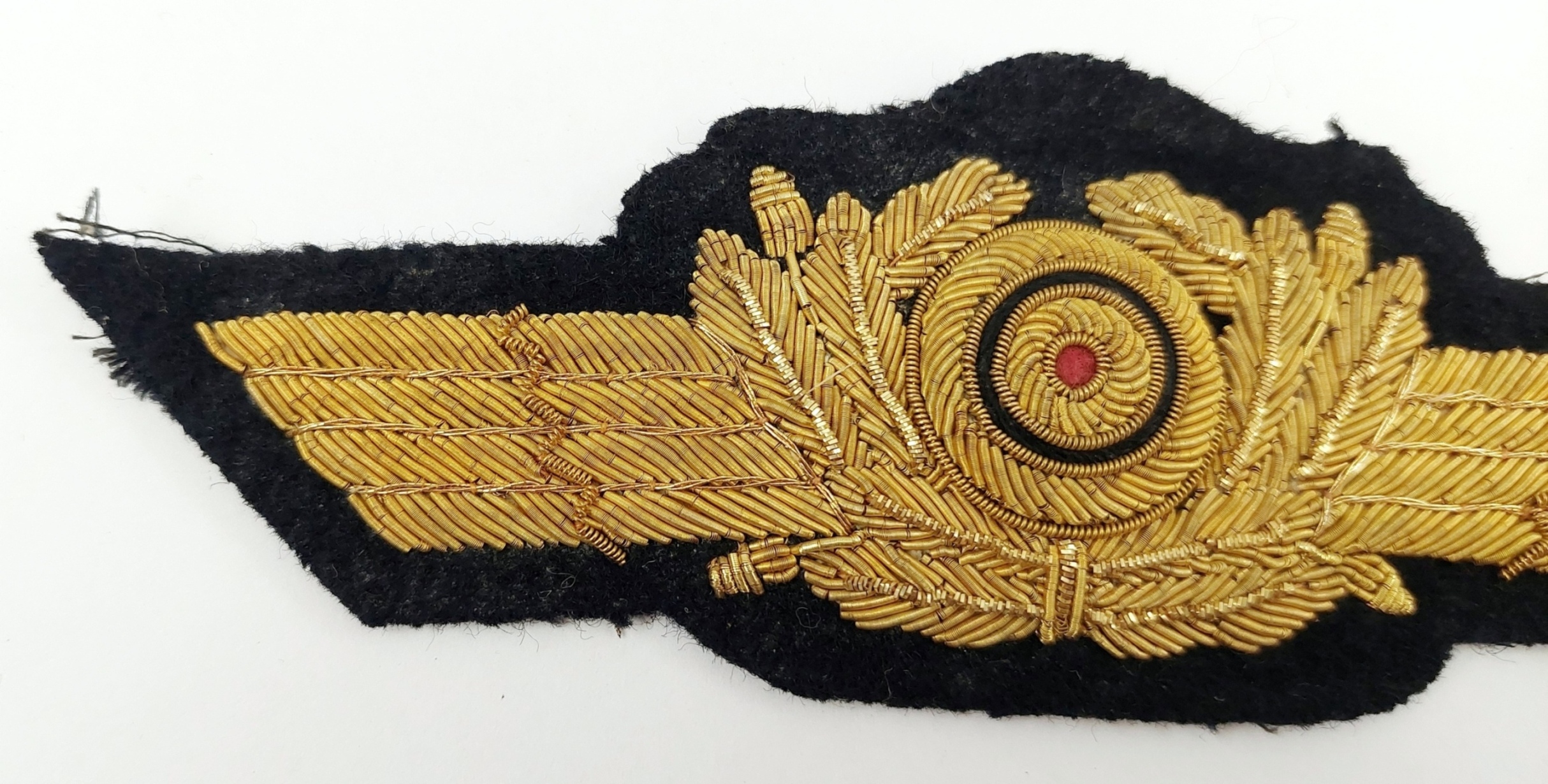 WW2 German Luftwaffe General Rank Bullion Cockade Insignia Badge - Image 2
