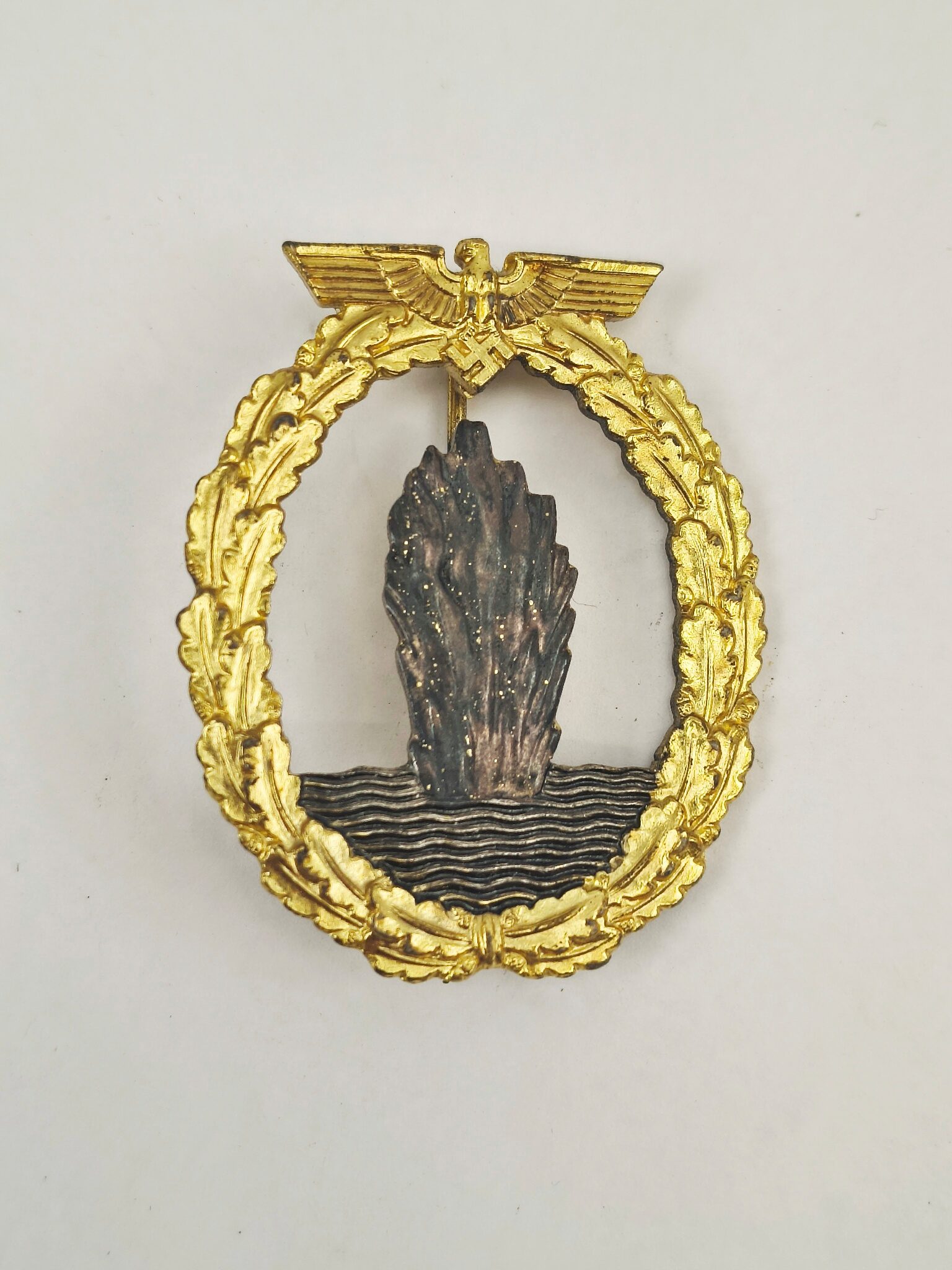 WW2 German Minesweeper Breast Badge