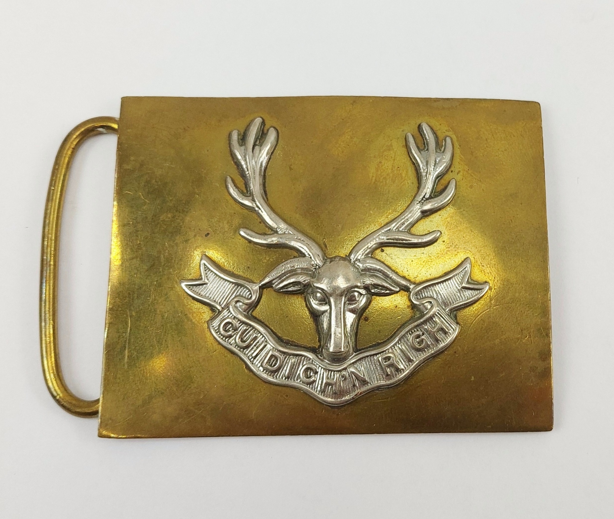 WW2 Seaforth Highlanders Belt Buckle