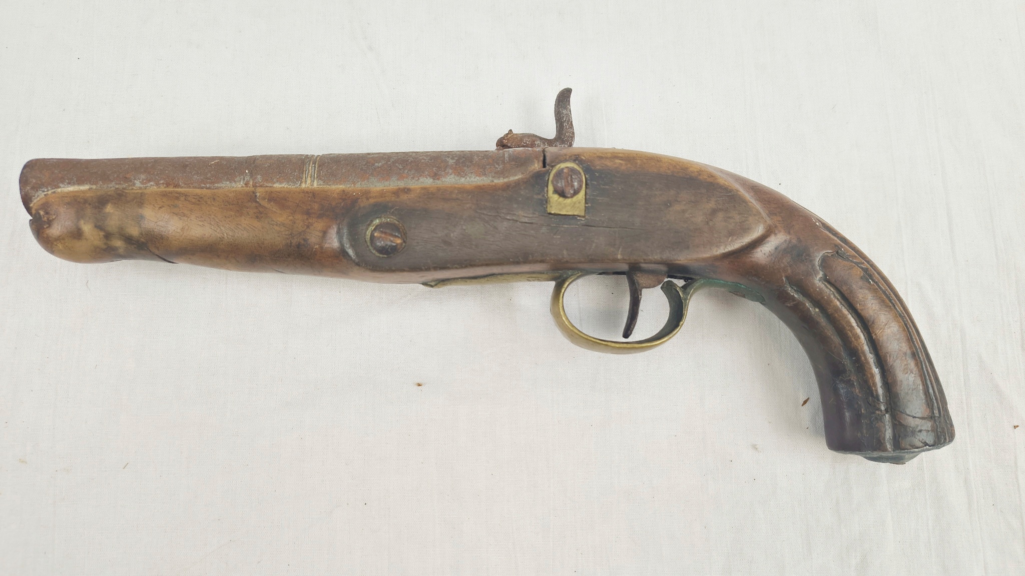 Wall Hanger Copy Of A 19th Century Percussion Pistol - Image 2