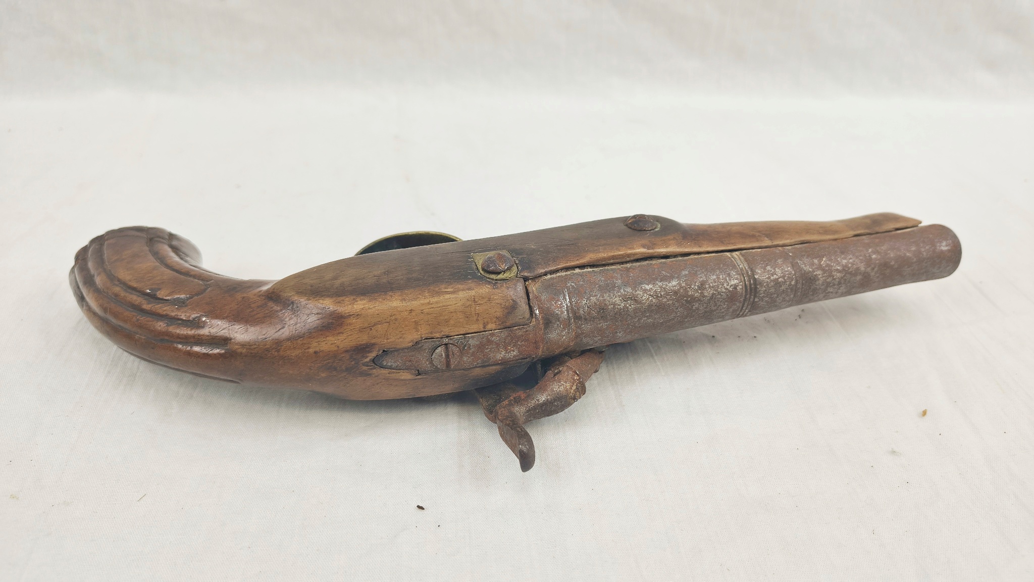 Wall Hanger Copy Of A 19th Century Percussion Pistol - Image 5
