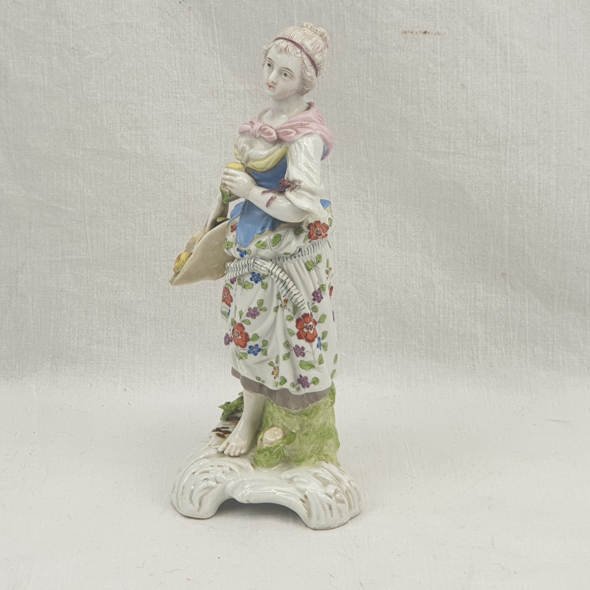 1880s Augustus Rex Style Porcelain Figurine Of A Lady By Helena Wolfsohn - Image 4