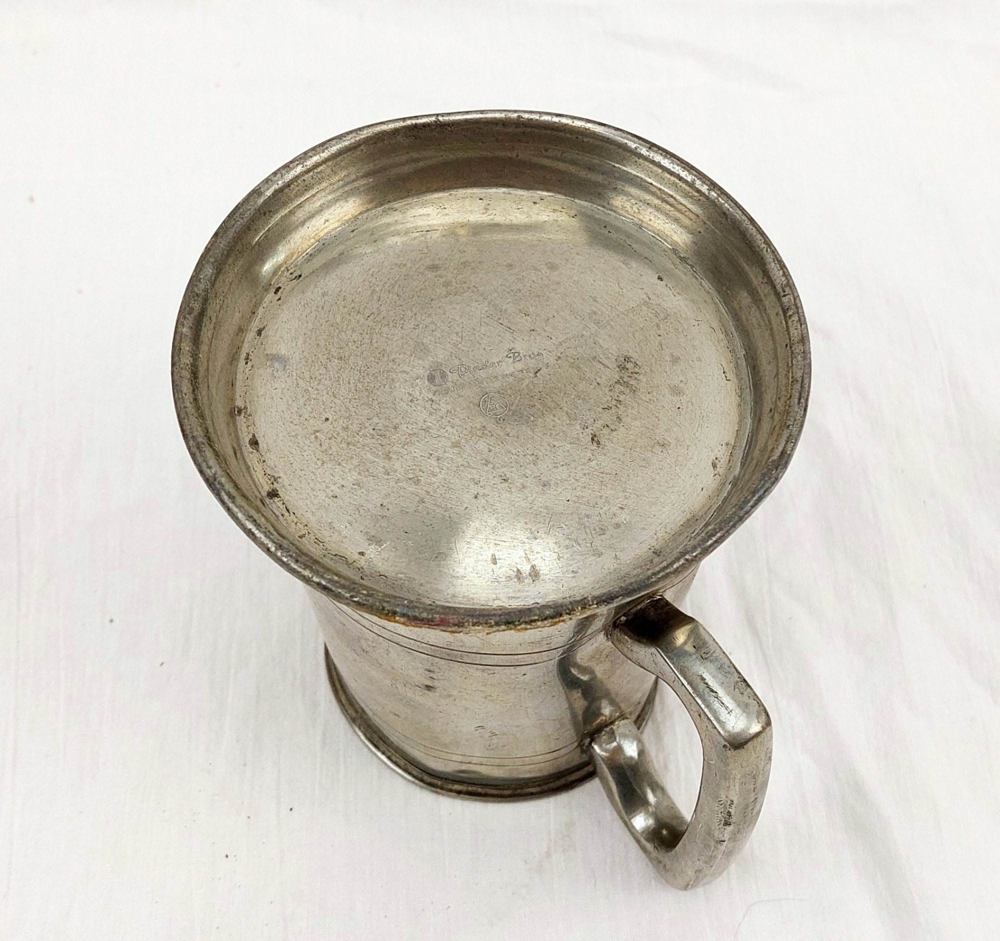 1920s HMS Renown Battlecruiser Pewter Tankard - Image 4