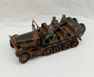 1940s German Tipp And Co Tinplate Half Track Vehicle