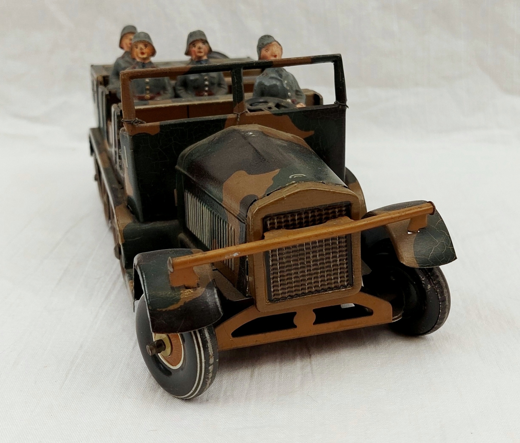 1940s German Tipp And Co Tinplate Half Track Vehicle - Image 2
