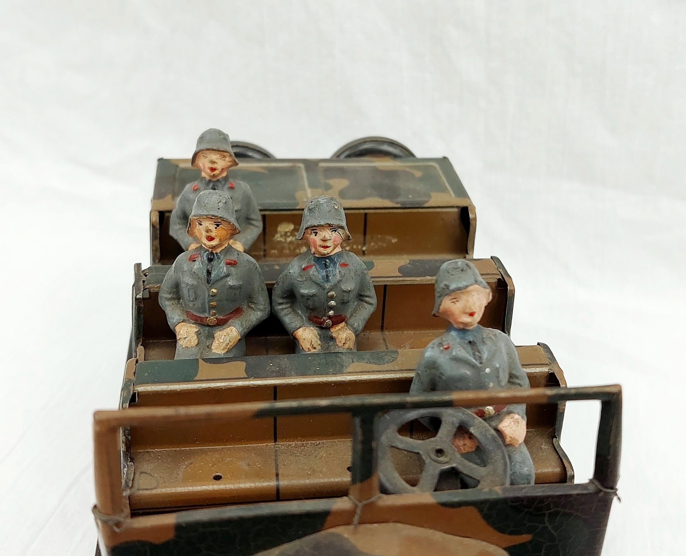 1940s German Tipp And Co Tinplate Half Track Vehicle - Image 6