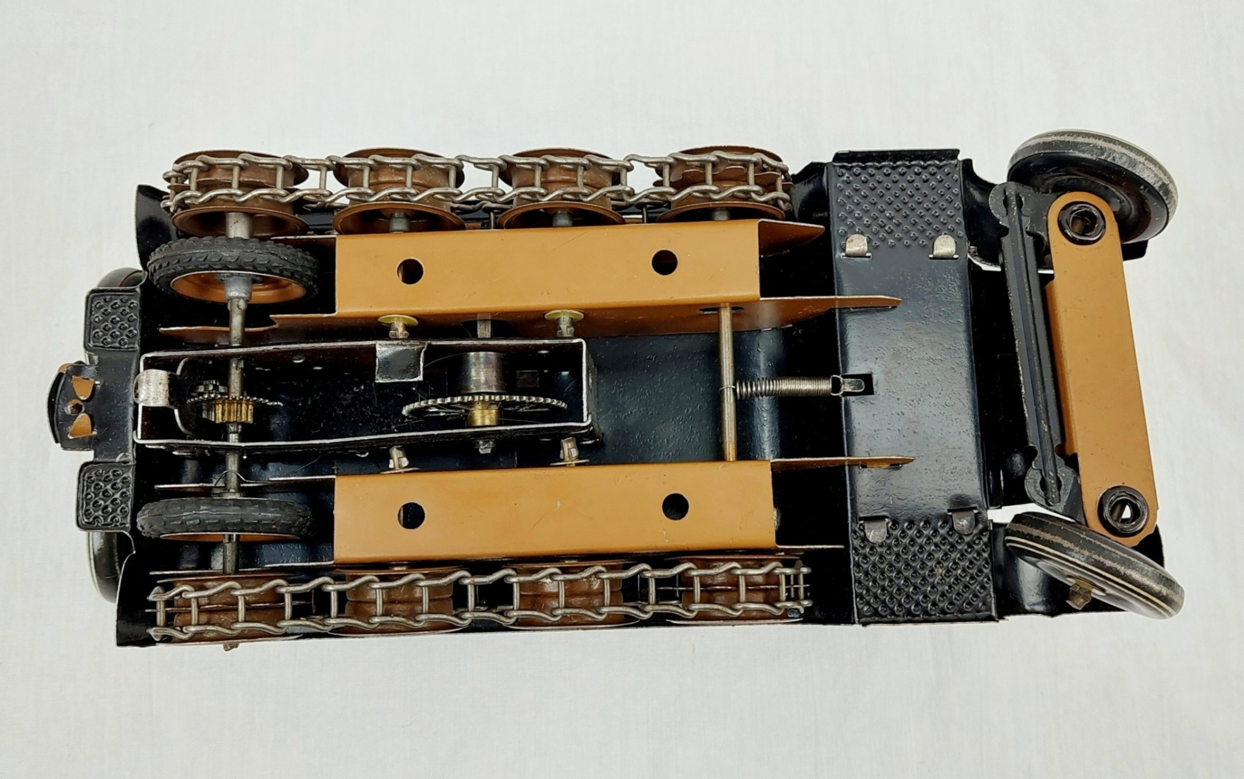 1940s German Tipp And Co Tinplate Half Track Vehicle - Image 7