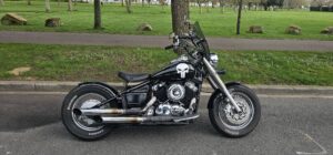 Yamaha Dragstar 650cc, 2003, Bobber Conversion Motorcycle