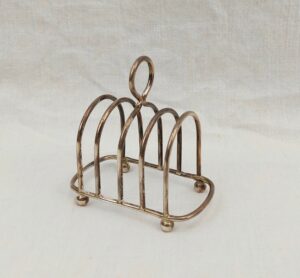 925 Sterling Silver Miniature Toast Rack