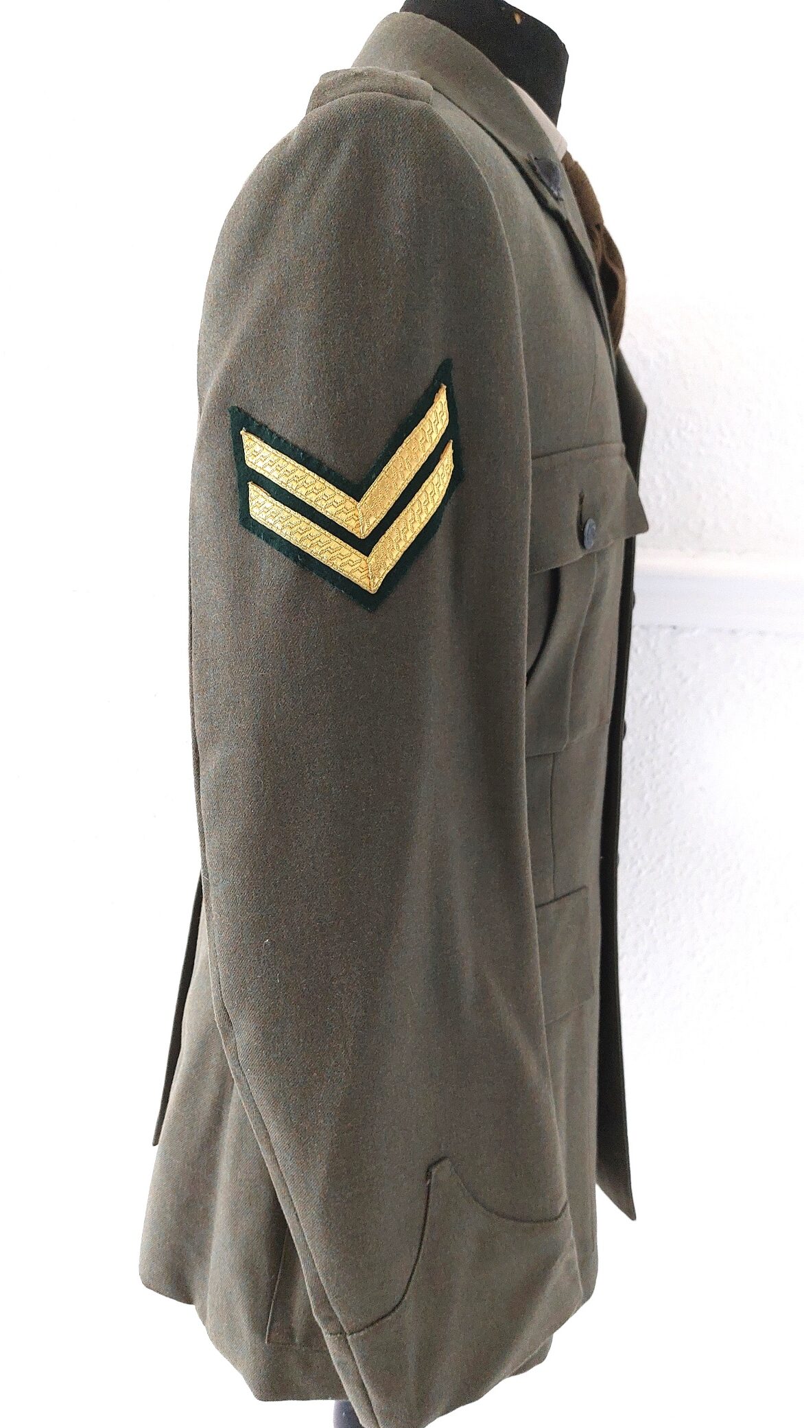 British, Post-1964, Royal Marines Lovat Service Dress Uniform Set, Corporal, Medal Ribbon Bar & Mentioned in Dispatches, Tailored by A. Grantham Ltd - Image 10