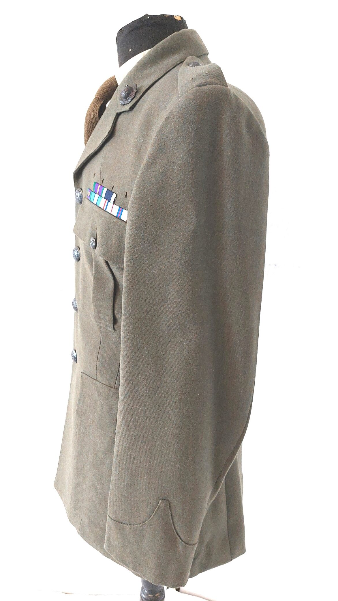 British, Post-1964, Royal Marines Lovat Service Dress Uniform Set, Corporal, Medal Ribbon Bar & Mentioned in Dispatches, Tailored by A. Grantham Ltd - Image 19