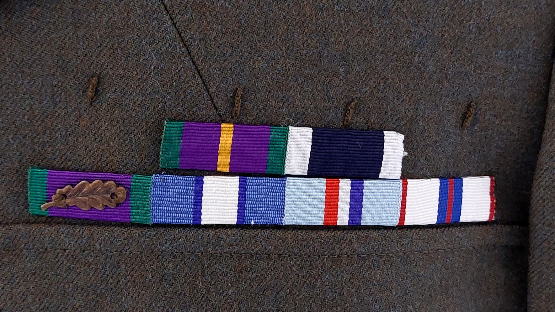 British, Post-1964, Royal Marines Lovat Service Dress Uniform Set, Corporal, Medal Ribbon Bar & Mentioned in Dispatches, Tailored by A. Grantham Ltd - Image 8