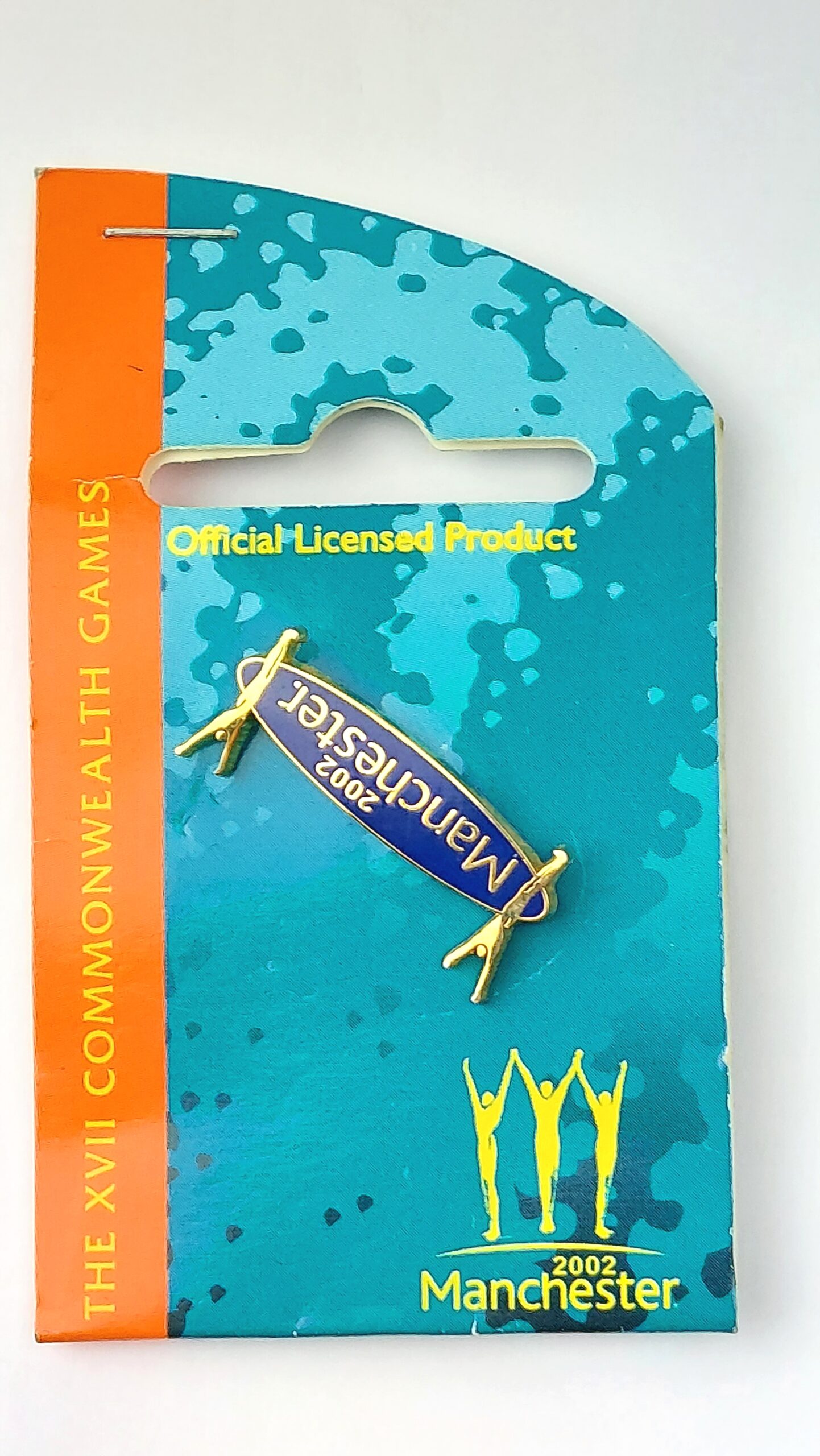 British, 2002, Manchester Commonwealth Games “Friend of Manchester” Enamel Supporter’s Pin Badge on Original Card - Image 3